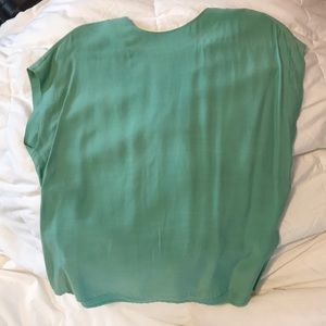 Turquoise Blouse